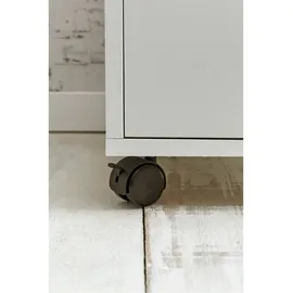 Wohnling WL5.928 Rollcontainer 33 x 38 x 60 cm weiß