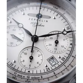 Zeppelin 100 Jahre Zeppelin ED. 1 Edelstahl 42 mm 8618-1
