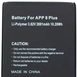 AccuCell Akku passend für Apple iPhone 8 Plus, iPhone 8+, 616-00367 Akku, 3,8 Volt 2690mAh
