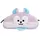 Grupo Erik Plüsch Mäppchen BT21 New Mang 1 Fach - Stift Etui Schule BTS Fanartikel - Federmäppchen Mädchen Schlampermäppchen Offizieller BT21 Merch