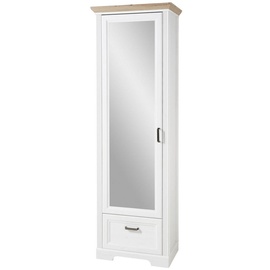 Innostyle Garderobenschrank Jasmin Pinie Nachbildung Eiche Artisan Nachbildung B/H/T: ca. 65x204x41 cm - Eiche