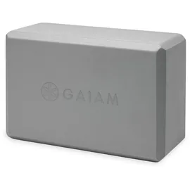 Gaiam Yoga Block Storm Grey - -