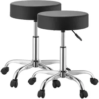 Vevor Rollhocker Kunstleder 226,8 kg schwarz höhenverstellbar