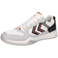 Hummel Unisex Handballschuhe ALL COURT 228237-9031 50 - White/Black/Red