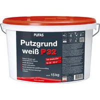Pufas Putzgrund P32 Weiß 15 kg
