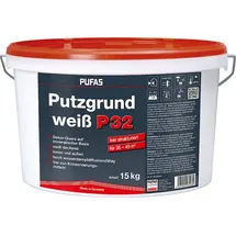 Pufas Putzgrund P32 Weiß 15 kg
