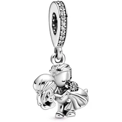 Pandora 798896C01 Silber Charm-Anhänger Brautpaar
