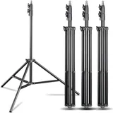 Walimex pro FT-8051 260 cm, 5 kg), Lampenstativ Schwarz