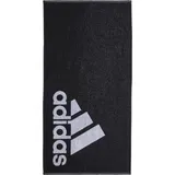 Adidas Handtuch 50 x 100 cm black/white