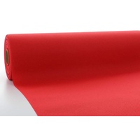 Mank Tischdeckenrollen Uni | Rollenware 120 cm x 40 m aus Airlaid stoffähnlich Tischdecke für Gastronomie | (Rot, 120 cm x 40 m)