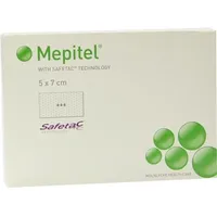 Mölnlycke Health Care GmbH Silikon Netzverband 5 x 7 cm steril 5 St.
