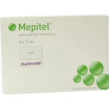 Mölnlycke Health Care GmbH Silikon Netzverband 5 x 7 cm steril 5 St.