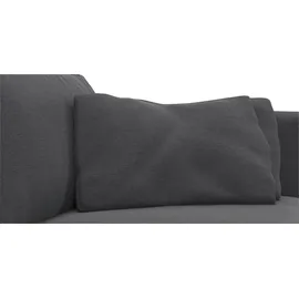 flexlux Eckcouch Polyester 3-Sitzer Grau