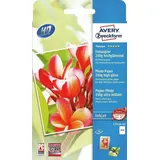 Avery-Zweckform Premium Inkjet Fotopapier hochglänzend weiß, 10x15cm, 250g/m2, 50 Blatt C2550-50