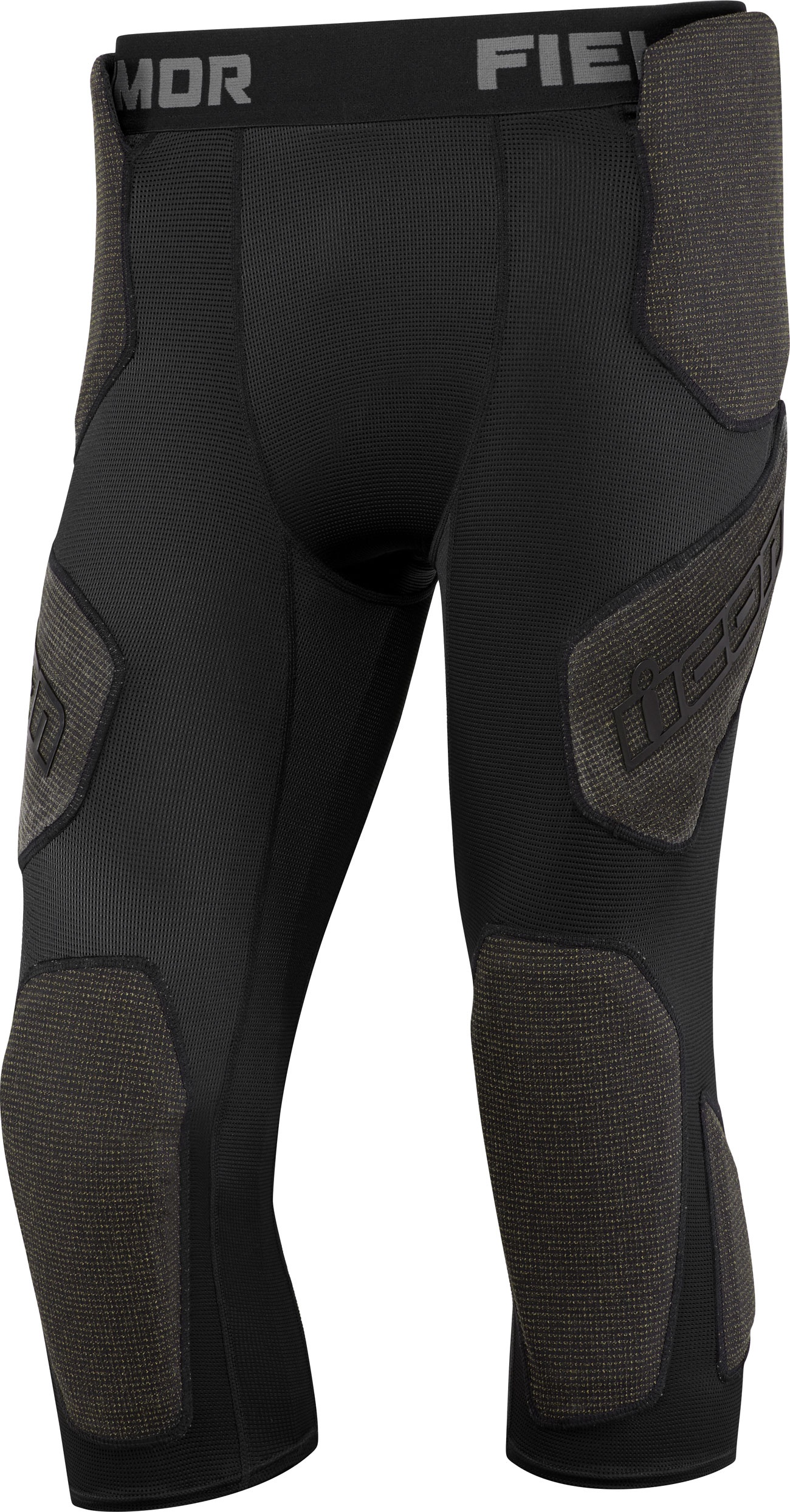 Icon Field Armor Compression, Protektorenhose 3/4 - Schwarz - S