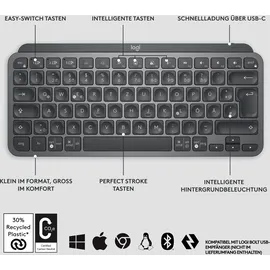 Logitech MX Keys Mini DE grafit