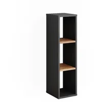 Vicco Orlando Standregal 21,6 x 80,1 x 24 cm Anthrazit/Goldkraft Eiche