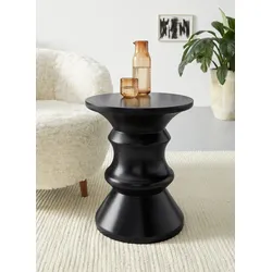 Beistelltisch, schwarz (schwarz, schwarz), B:45cm H:54cm T:45cm, MDF, LEGER HOME BY LENA GERCKE, Tische