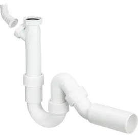 Viega Röhrengeruchverschluss 7985.30 in G2 x 50mm Kunststoff weiß, mit 45Grad Ablaufbogen