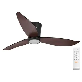 Osram FOHN 116,8 cm Deckenventilator Schwarz/Braun