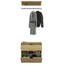 xonox.home Projekt X Garderobe 213x193x34 beige