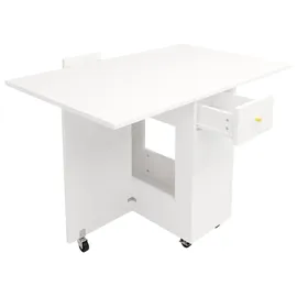 stilvora Esstisch klappbar 2-4 Personen 0 x 0 x 0 cm weiß