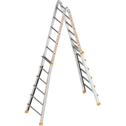 Layher Topic 1058 Teleskopleiter 4x6 Sprossen