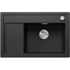 Blanco Zenar XL 6 S rechts Einbau von Oben granit schwarz Handbetätigung 780 x 510 mm
