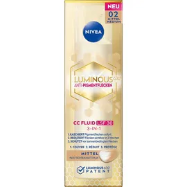NIVEA LUMINOUS630® 3in1 Mittel Gesichtsfluid 40,0 ml