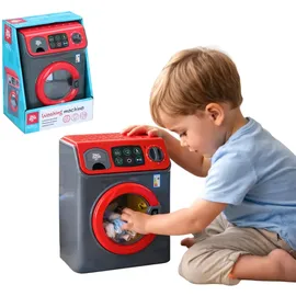 Dirt Devil Spielzeug Waschmaschine Kinder – Mit Licht und Geräusch – Sofort spielbereit – 16,5 x 13 x 22,5 cm – Waschmaschine Kinder Spielzeug für Rollenspiel