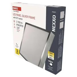 EMOS NEXXO 1 quadratisch silber