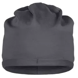 Bio-Baumwoll Beanie MB7113, graphit, Einheitsgröße - graphit