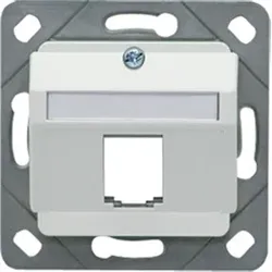KERPEN DATACOM MegaLineNet Dose 1f. RAL9010,leer LKD9A4601070000