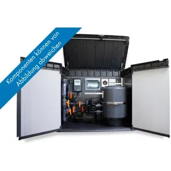 Technikbox mit BAYROL PoolRelax® 3 Chlor (Cl/pH) inkl. Filteranlage