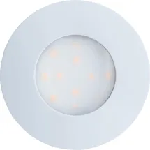 EGLO LED Einbauleuchte Kunststoff/Metall Ø7,8 cm 6W 3000K Warmweiß IP44