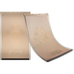 VEVOR Ersatzklappe Türklappe für Haustiertür 260,4x412,8mm PVC Wetterfest L