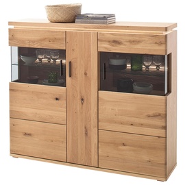 Livetastic Highboard Holzwerkstoff/Bianco