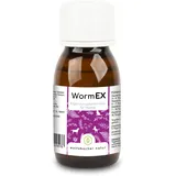 Wolfsbacher WormEx - Pflanzliche Wurmkur für Hunde, Effektiver Schutz gegen Würmer und Parasiten, Enthält Walnussöl, Hanfsamenöl und Aloe Vera, Wurmkur Hund gegen Würmer