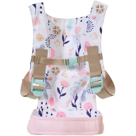 Zapf Creation Puppen Bauchtrage Babytragesitz Blumen rosa 837917