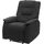 Mendler Fernsehsessel HWC-F23, Relaxsessel Liege Sessel, Stoff/Textil 102x79x96cm grau ohne Massage- und Wärmefunktion
