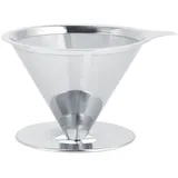 Wiederverwendbarer Kaffeefilter Aus Edelstahl 304 Für Kaffeemaschinen, Integriertes Zubehör.