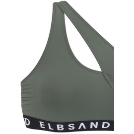 Elbsand Bustier-Bikini Gr. 36, Cup C/D, oliv, Gr.36