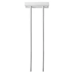 Brumberg 81172050 Pendel-Set zu 7903..., 500 mm, Doppelpendel, silber eloxiert
