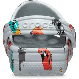 Crocs Classic Race Cars Graphic Kinder Clogs, multicolor - 8