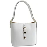 toscanto Umhängetasche Leder White