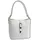 toscanto Umhängetasche Leder White
