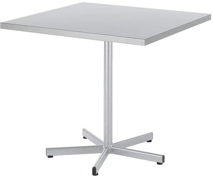 Table métallique Basic Color Schaffner AG, Designer Schaffner, 72x70x70 cm