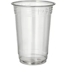 Papstar Hurricane Plastikbecher 0,4 l Transparent 50 St.