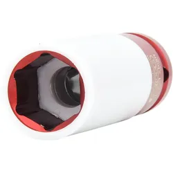 KS Tools 1/2" Alu-Felgen Kraft-Stecknuss, lang rot - 515.2021 - rot