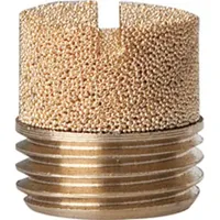 Riegler Sinterbronce-Schalldämpfer, Schlitz, G 1/8, max. 10 bar
